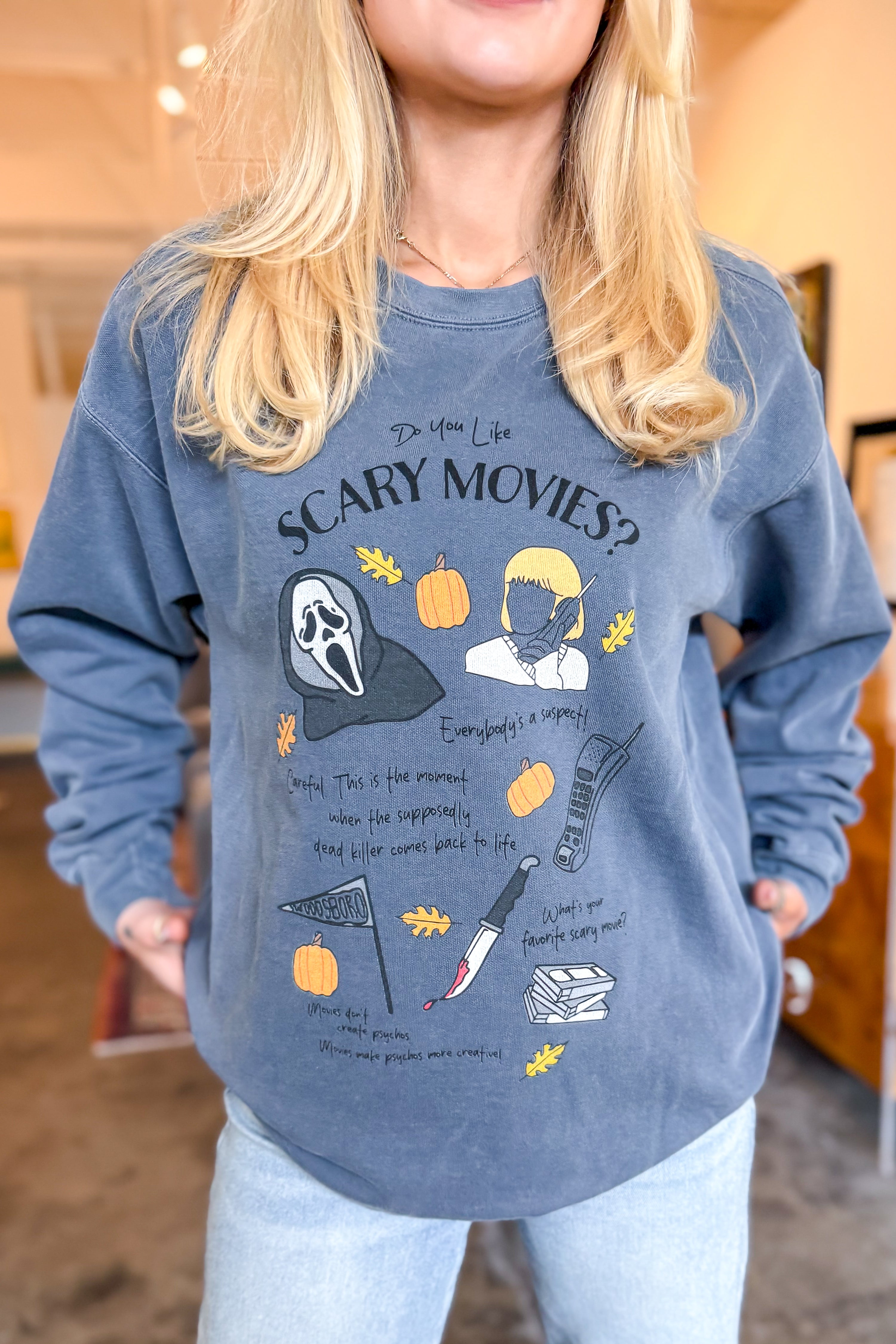 Scream Movie Icons Sweatshirt