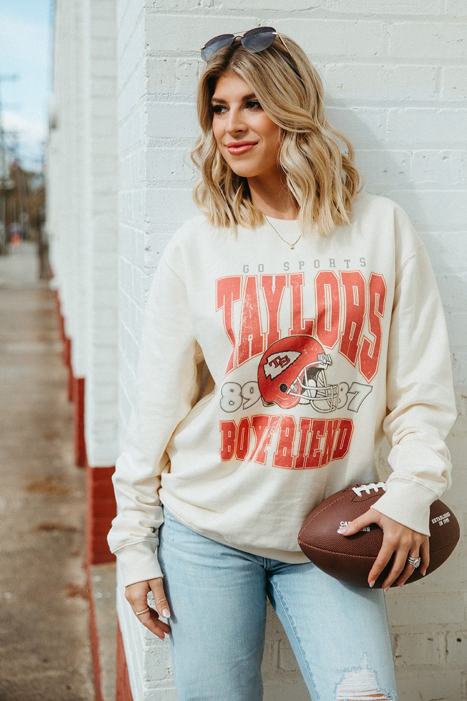 Taylor's Boyfriend Sweatshirt – Girl Tribe Co.