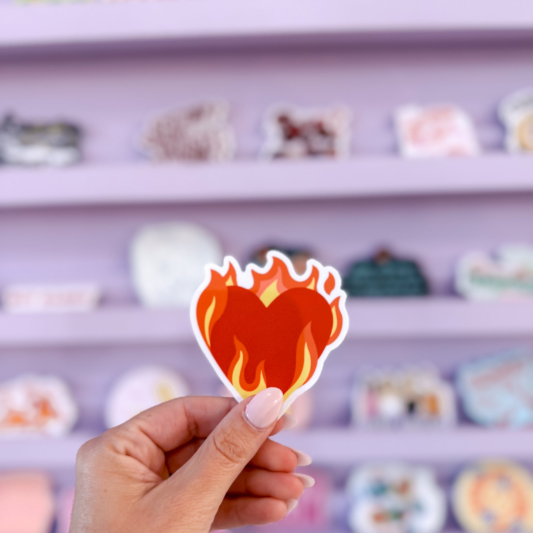 Showgirl Heart Sticker