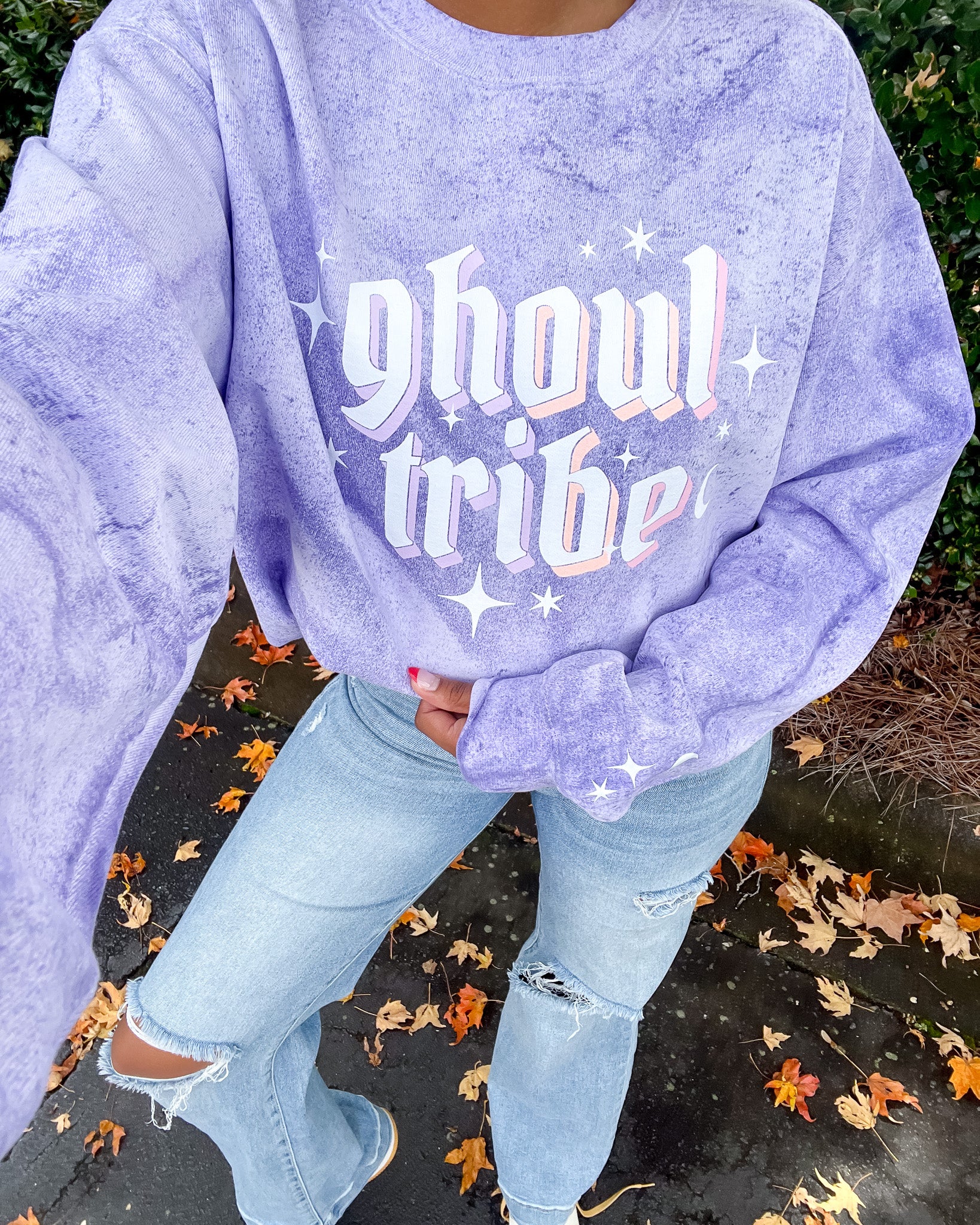 Ghoul Tribe Tie Dye Sweatshirt