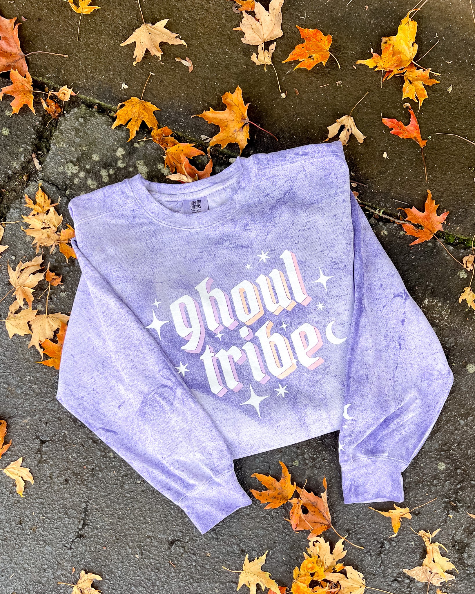 Ghoul Tribe Tie Dye Sweatshirt