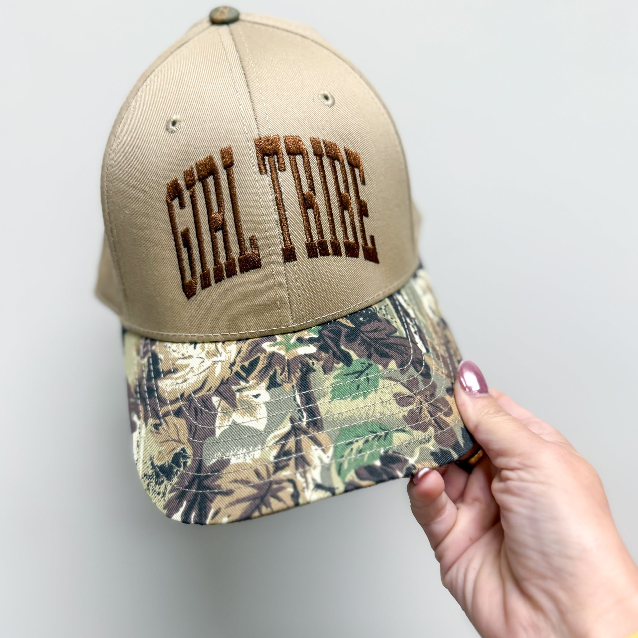 Girl Tribe Camo Hat