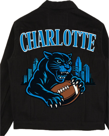 LV Designs x Girl Tribe Co. City of Claws Jacket - Hand Painted