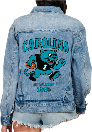 LV Designs x Girl Tribe Co. Vintage Game Day Jacket - Hand Painted