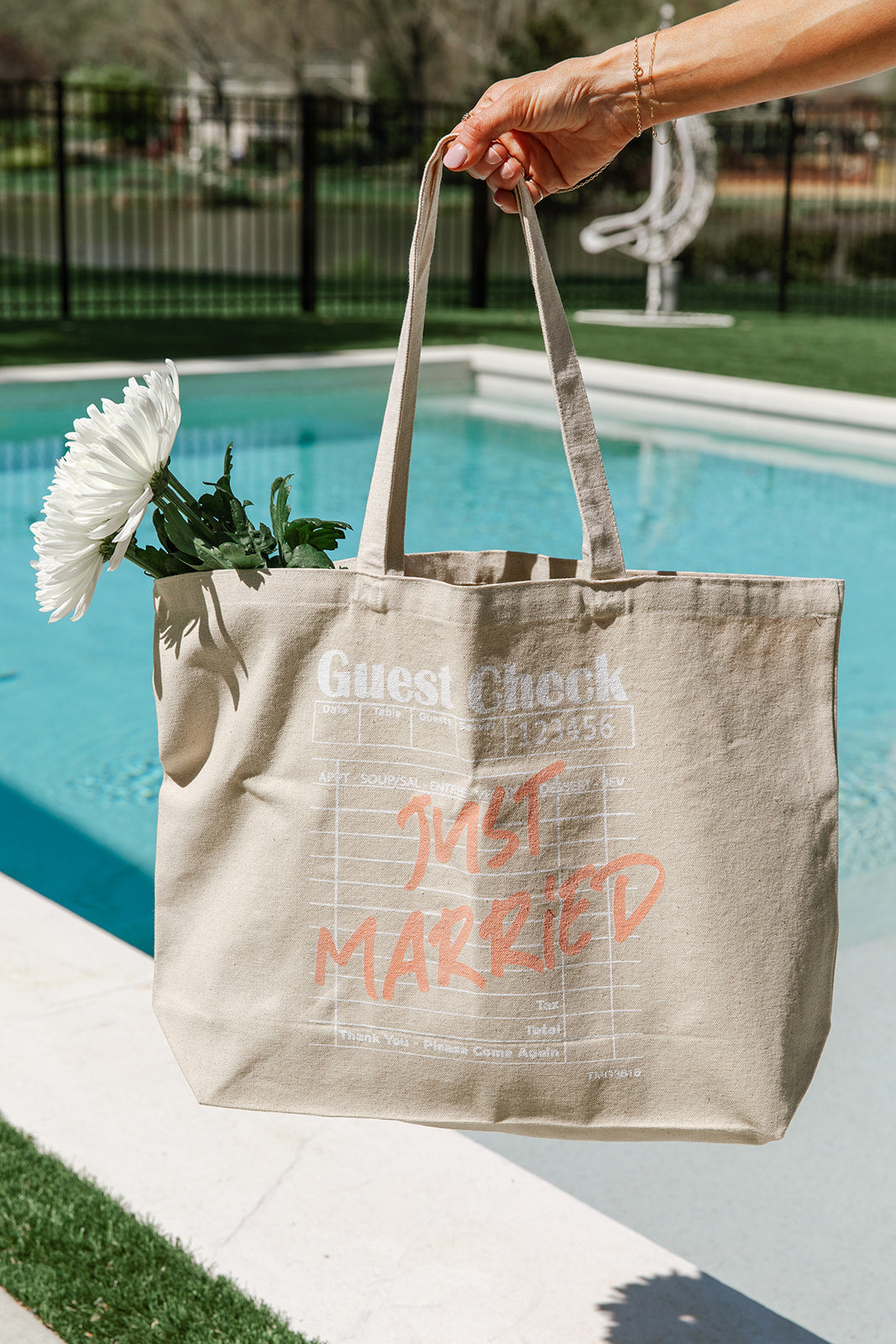 Just Married Tote- Girl Tribe Co. Bride Collection 