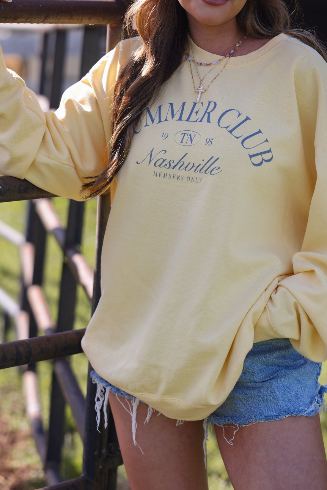 Maddie Perry: Summer Club Sweatshirt- Girl Tribe Co. Maddie Perry X Girl Tribe 