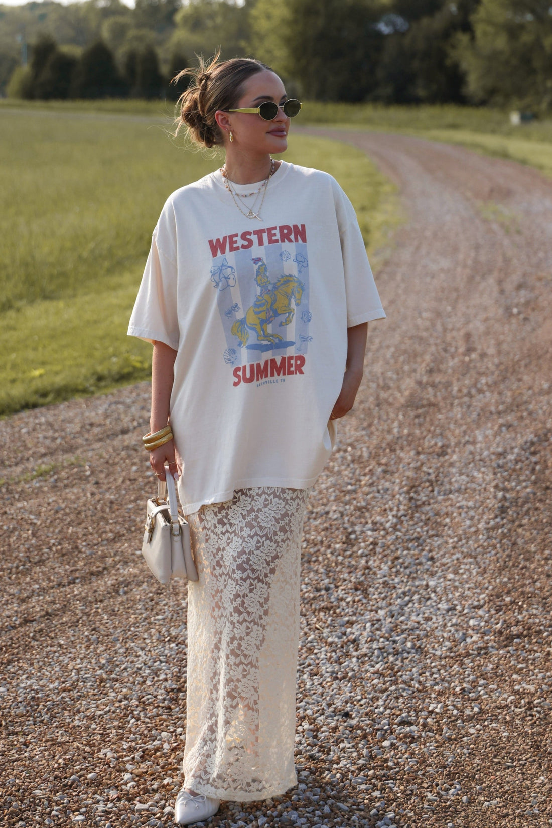 Maddie Perry: Western Summer Tee- Girl Tribe Co. Maddie Perry X Girl Tribe 