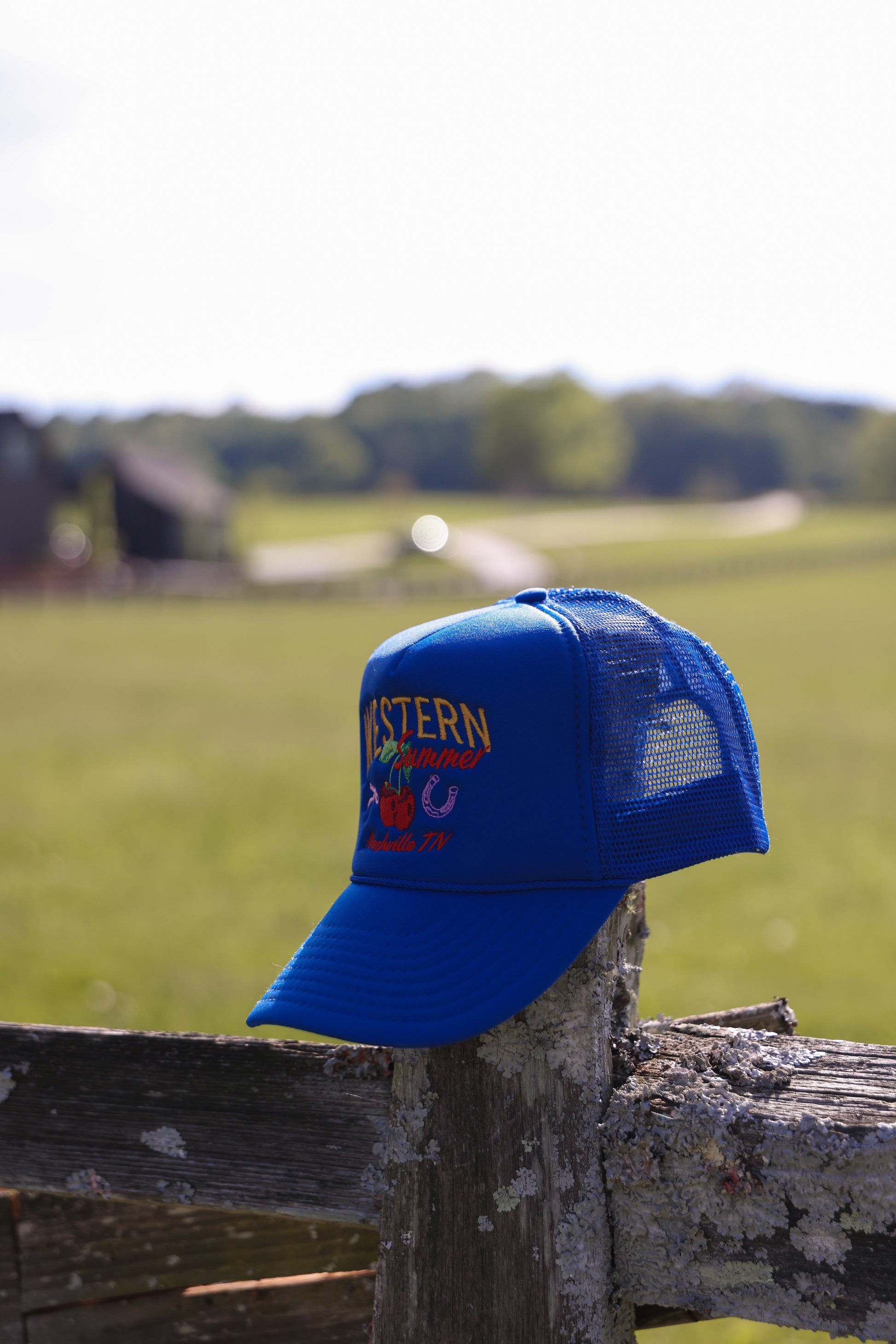 Maddie Perry: Western Summer Trucker Hat- Girl Tribe Co. Maddie Perry X Girl Tribe 