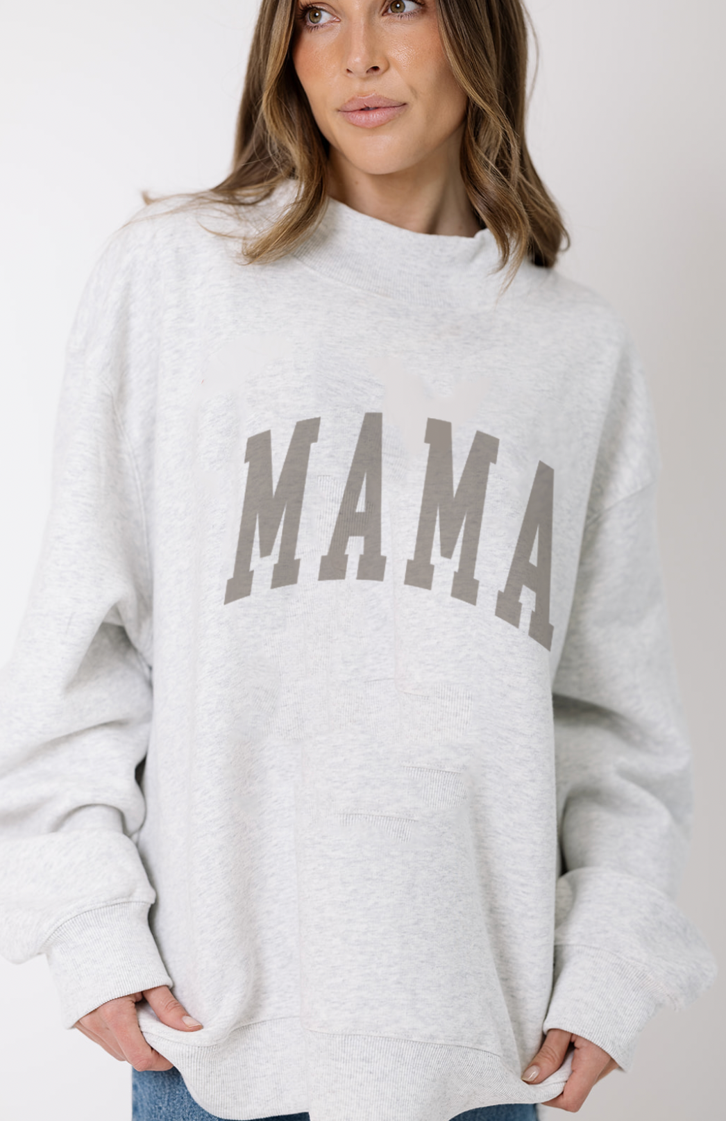 Mama Mock Neck