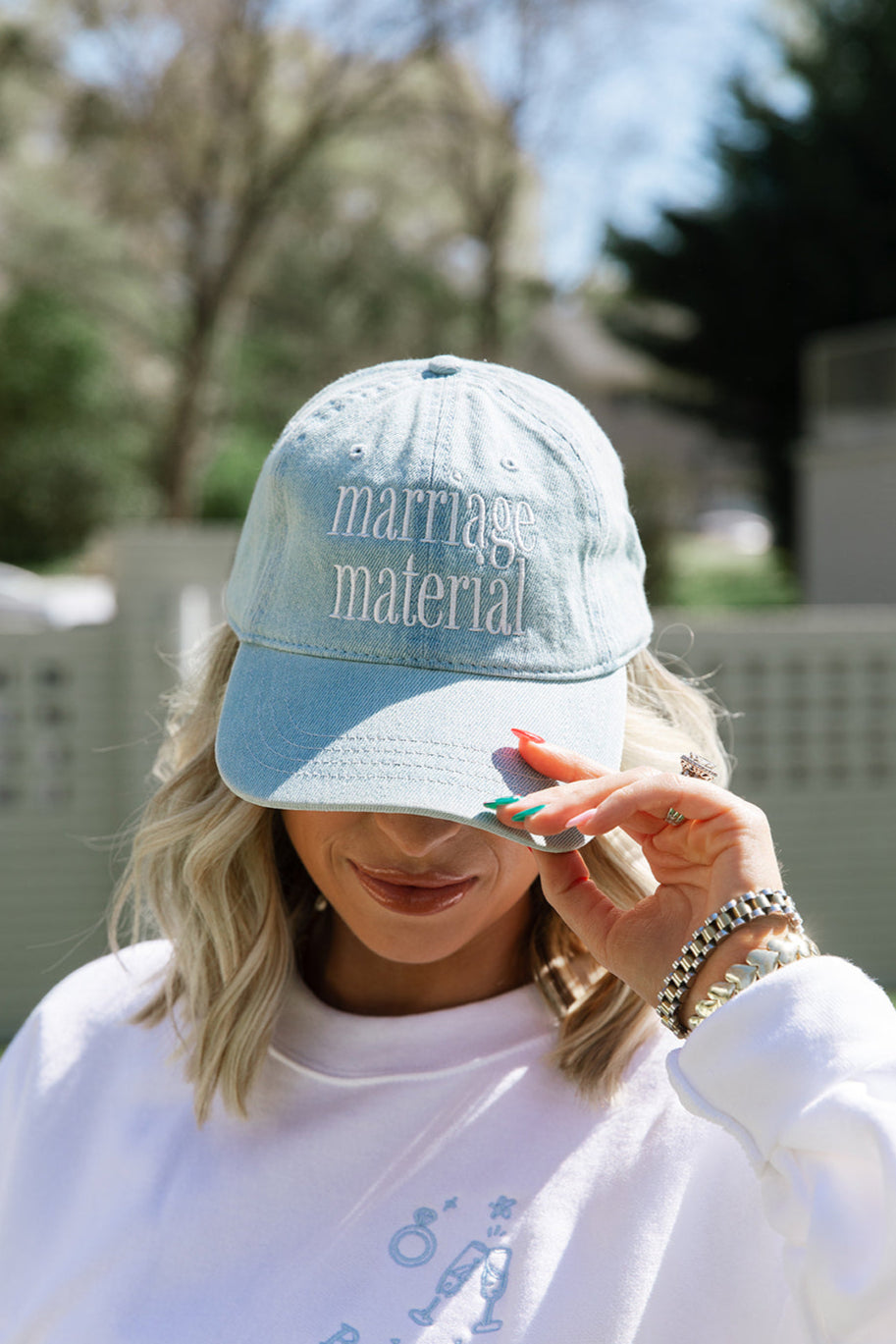 Marriage Material Hat-Girl Tribe Co. Bride Collection 