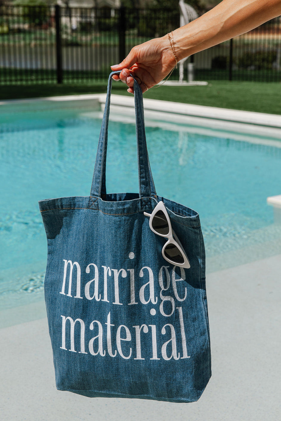 Marriage Material Tote- Girl Tribe Co. Bride Collection 
