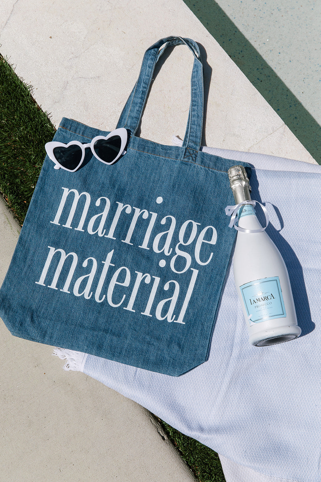 Marriage Material Tote- Girl Tribe Co. Bride Collection 