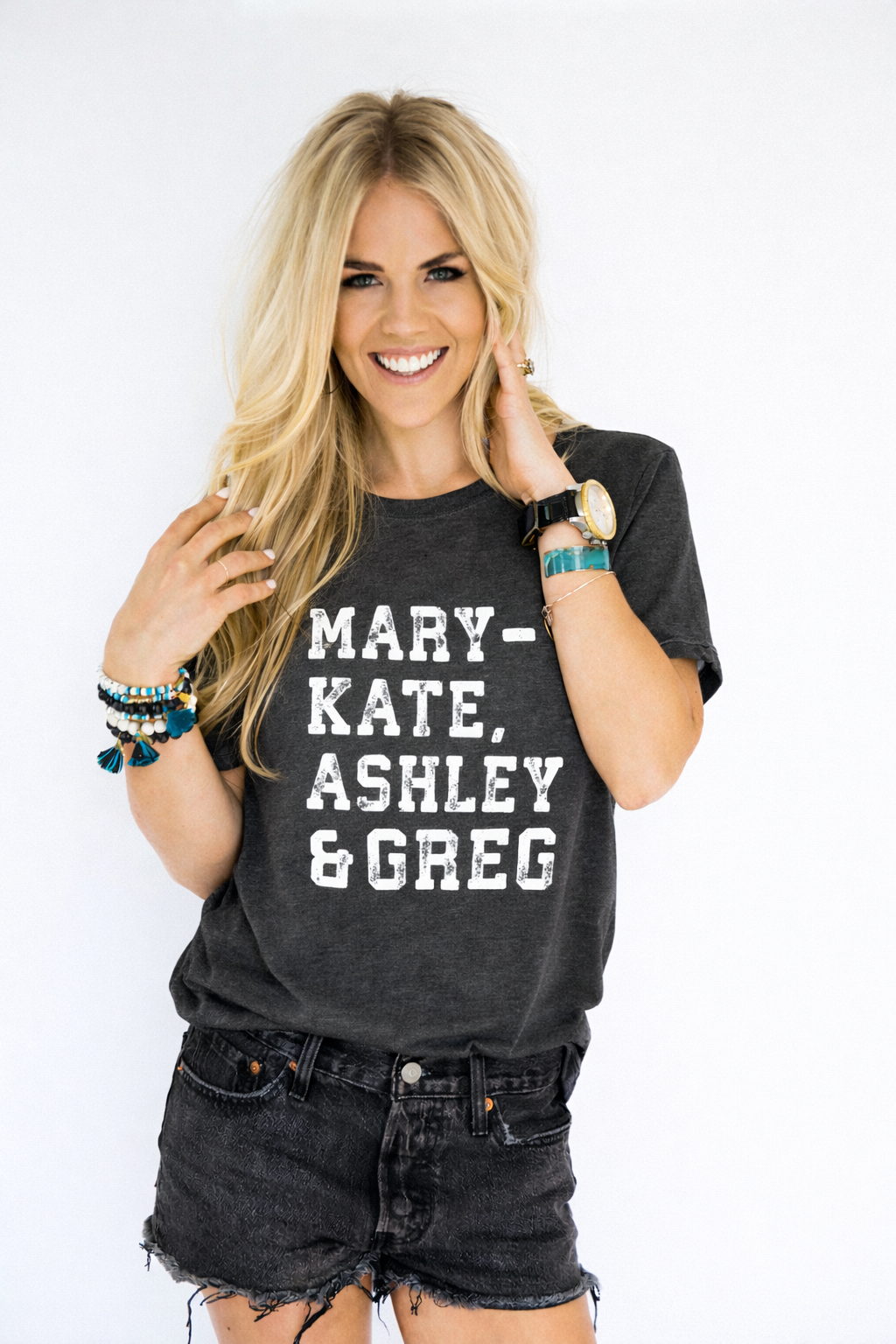 Mary Kate Ashley and Greg Tee - Vintage Inspired