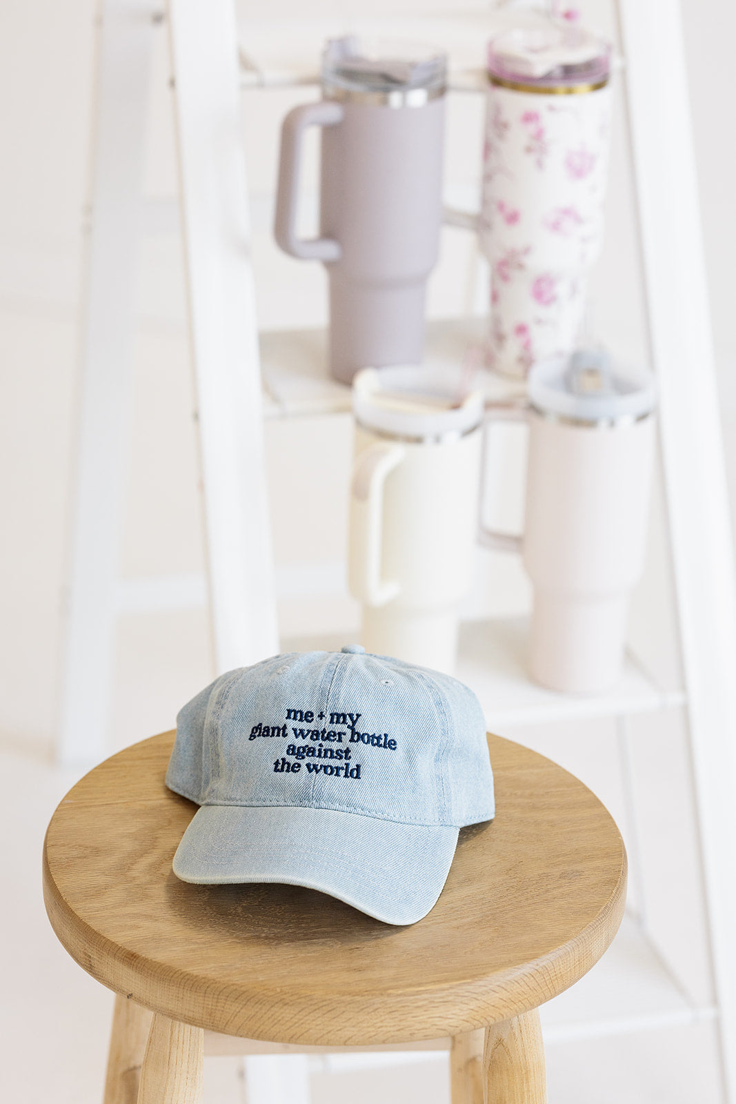 Me And My Giant Water Bottle Hat- Girl Tribe Co. Me+ My Collection 