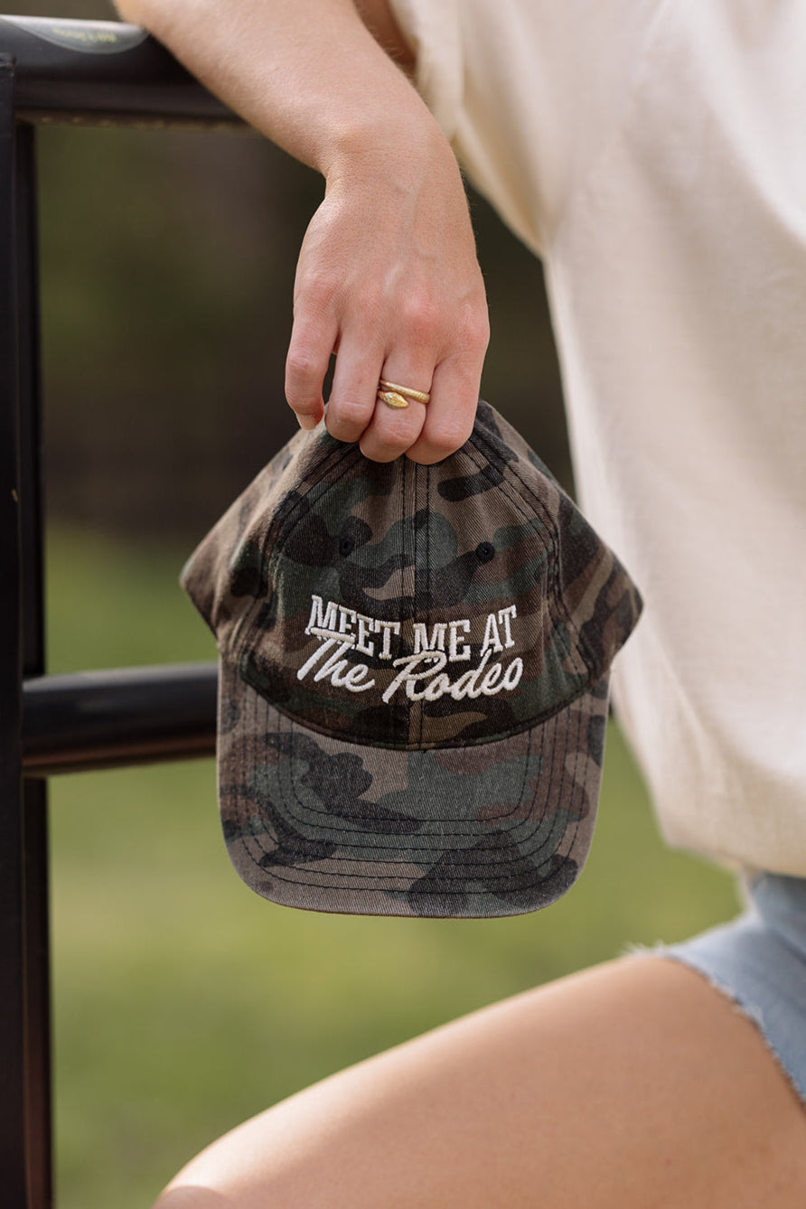 Meet Me At The Rodeo Hat- Girl Tribe Co. Long Live Cowgirls