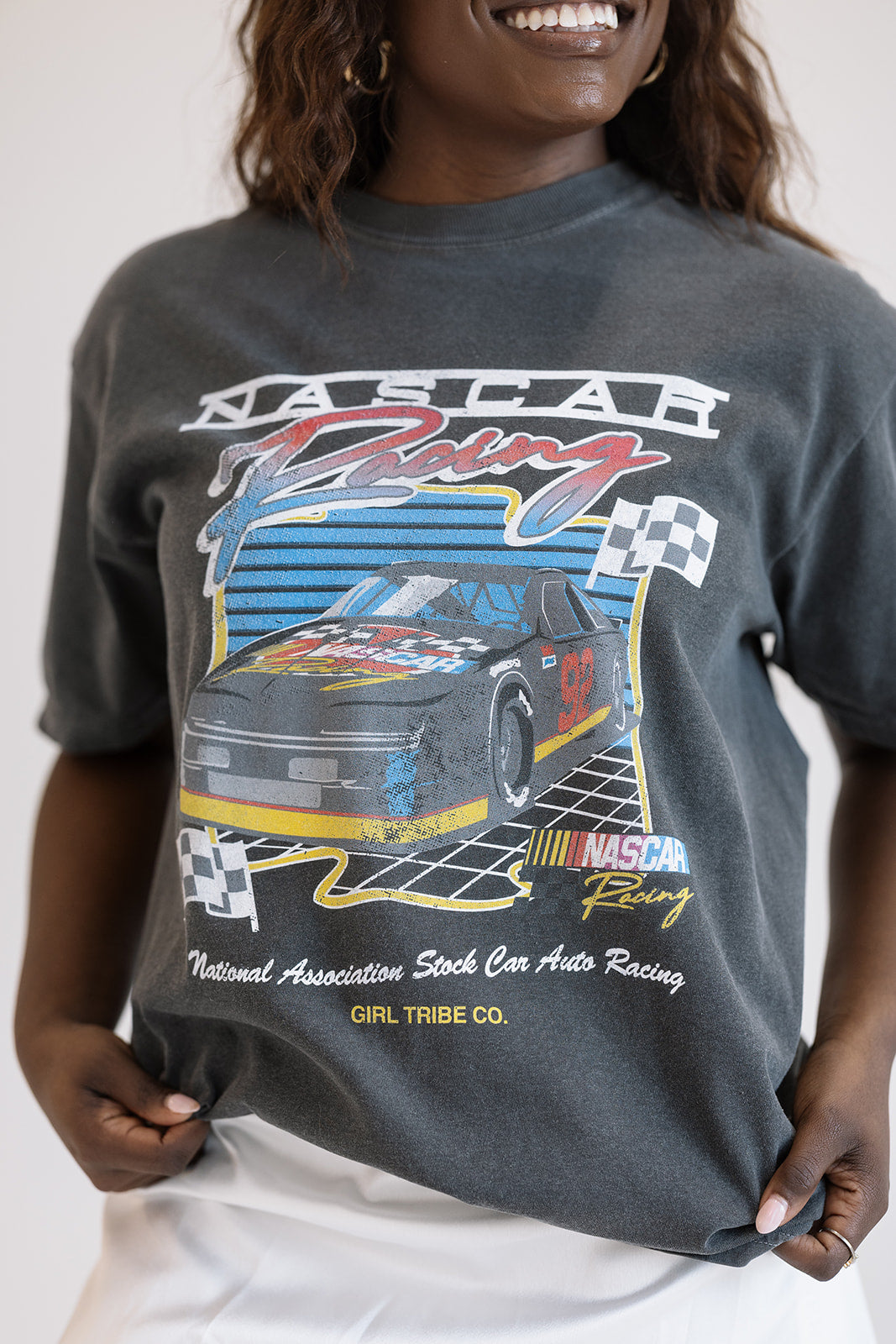 NASCAR Racing Tee- Girl Tribe Co. NASCAR X Girl Tribe 