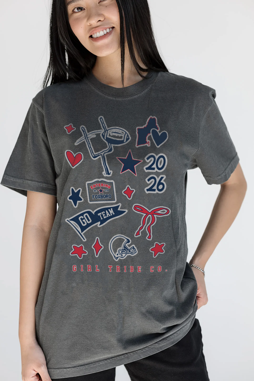 New England Icons Game Tee