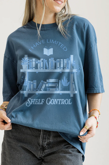 No Shelf Control Tee- Girl Tribe Co. Booktok and Coffee Club 
