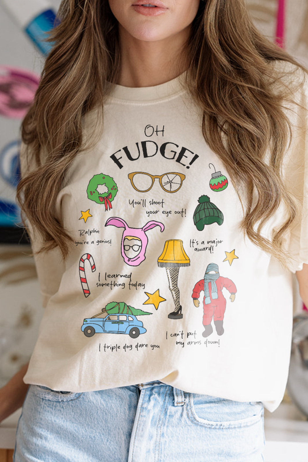 A Christmas Story Icons Tee