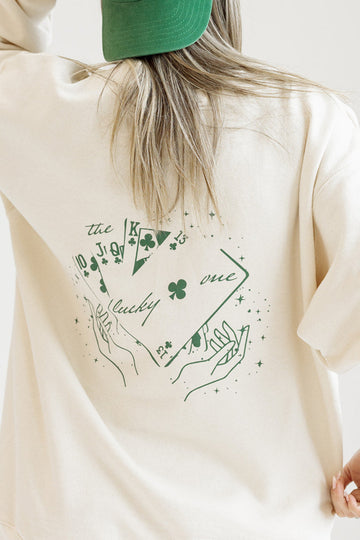 The Lucky One Sweatshirt - Girl Tribe Co. St Patrick's Day Collection