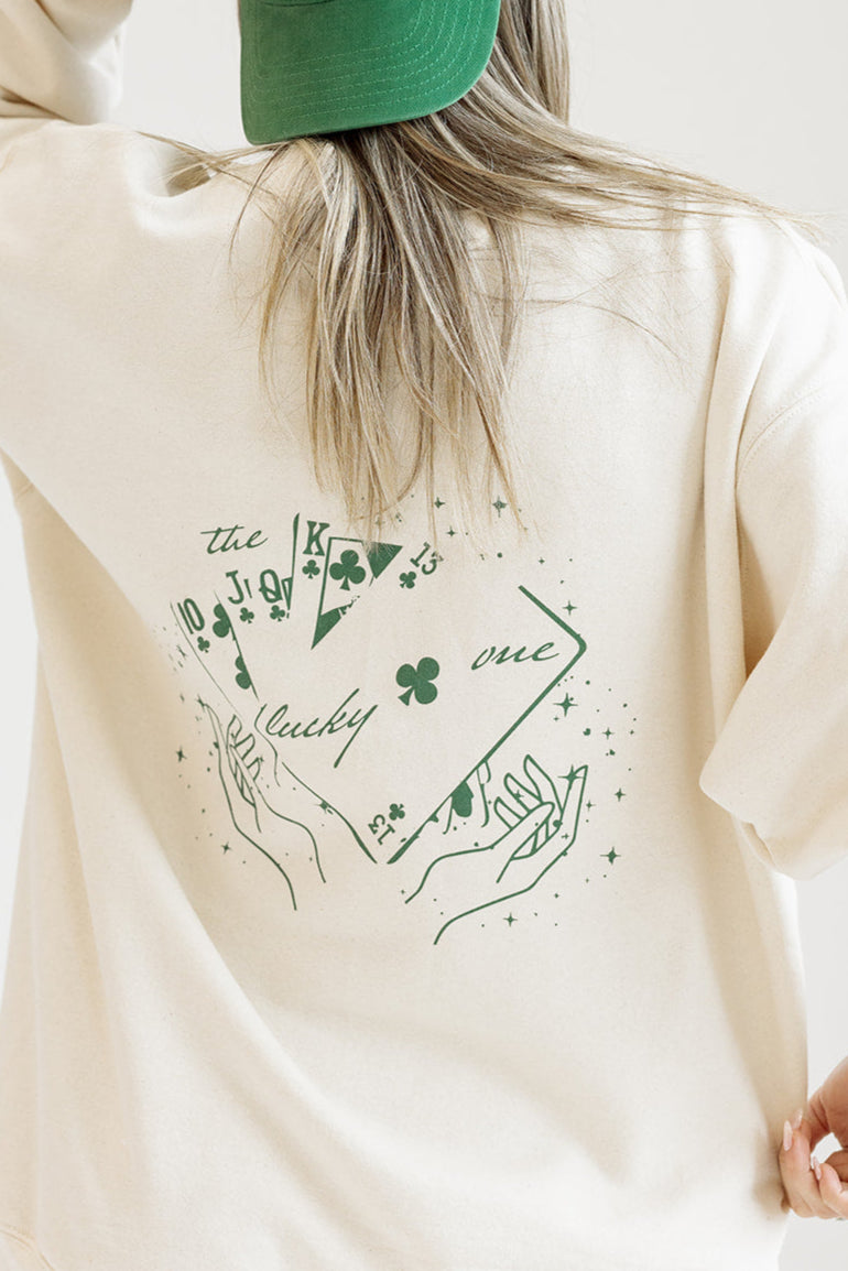 The Lucky One Sweatshirt - Girl Tribe Co. St Patrick's Day Collection