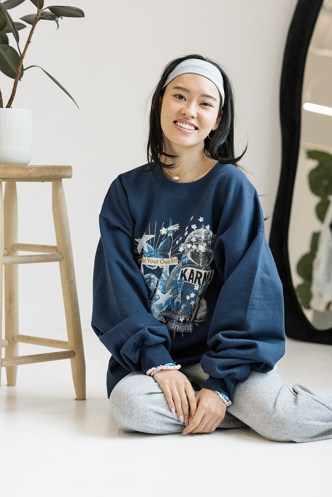 Karma Collage Sweatshirt