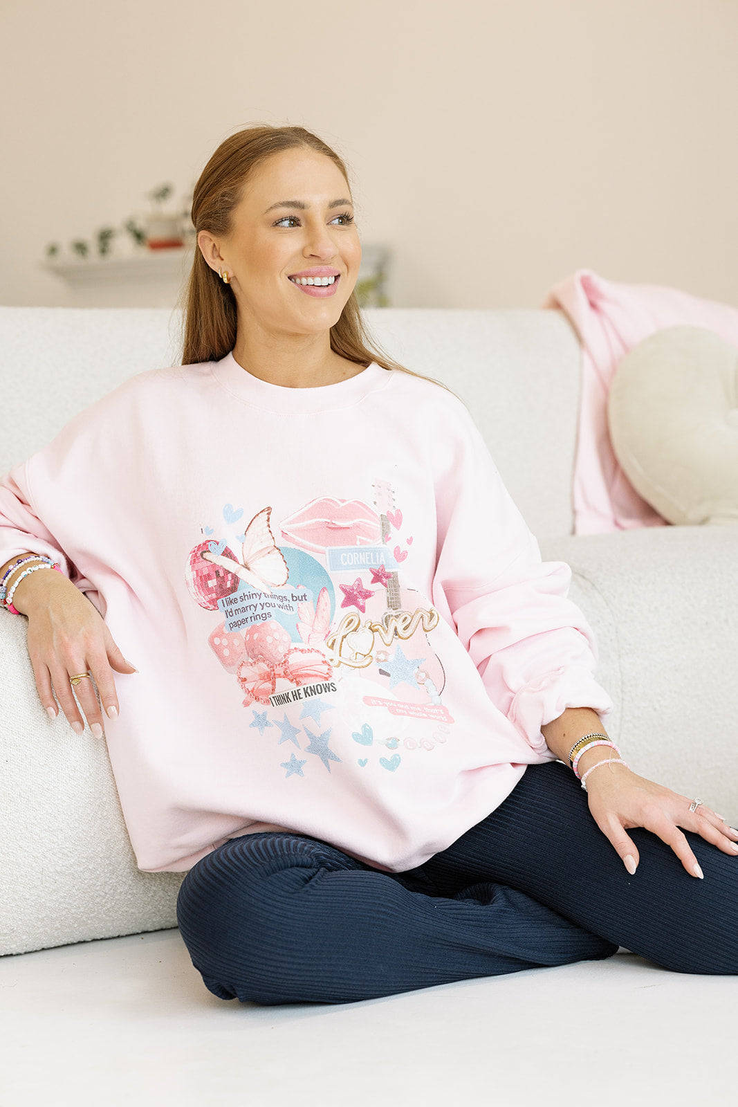 Cornelia Collage Sweatshirt
