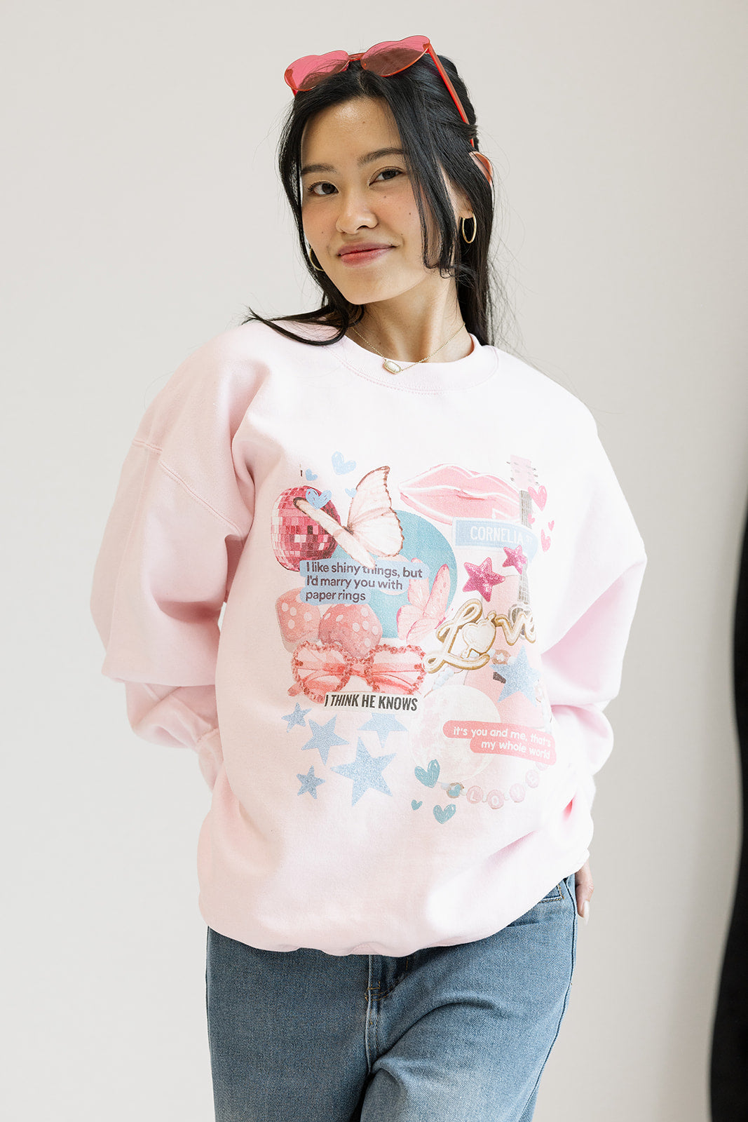 Cornelia Collage Sweatshirt