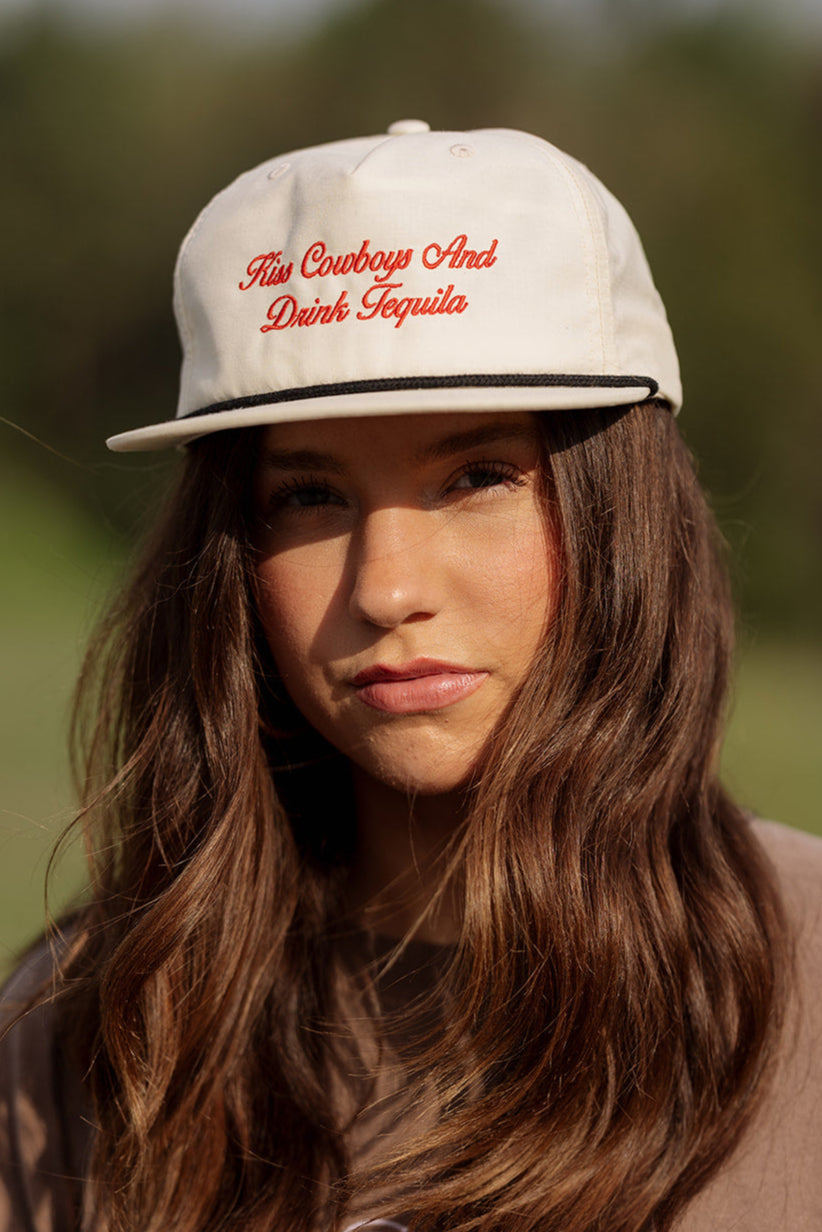 Kiss Cowboys and Drink Tequila Hat