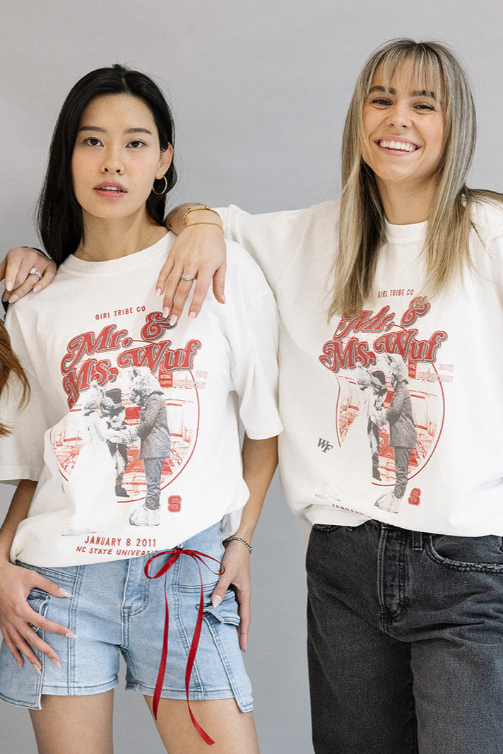 North Carolina State University: Mr and Ms Wuf Vow Renewal Tee