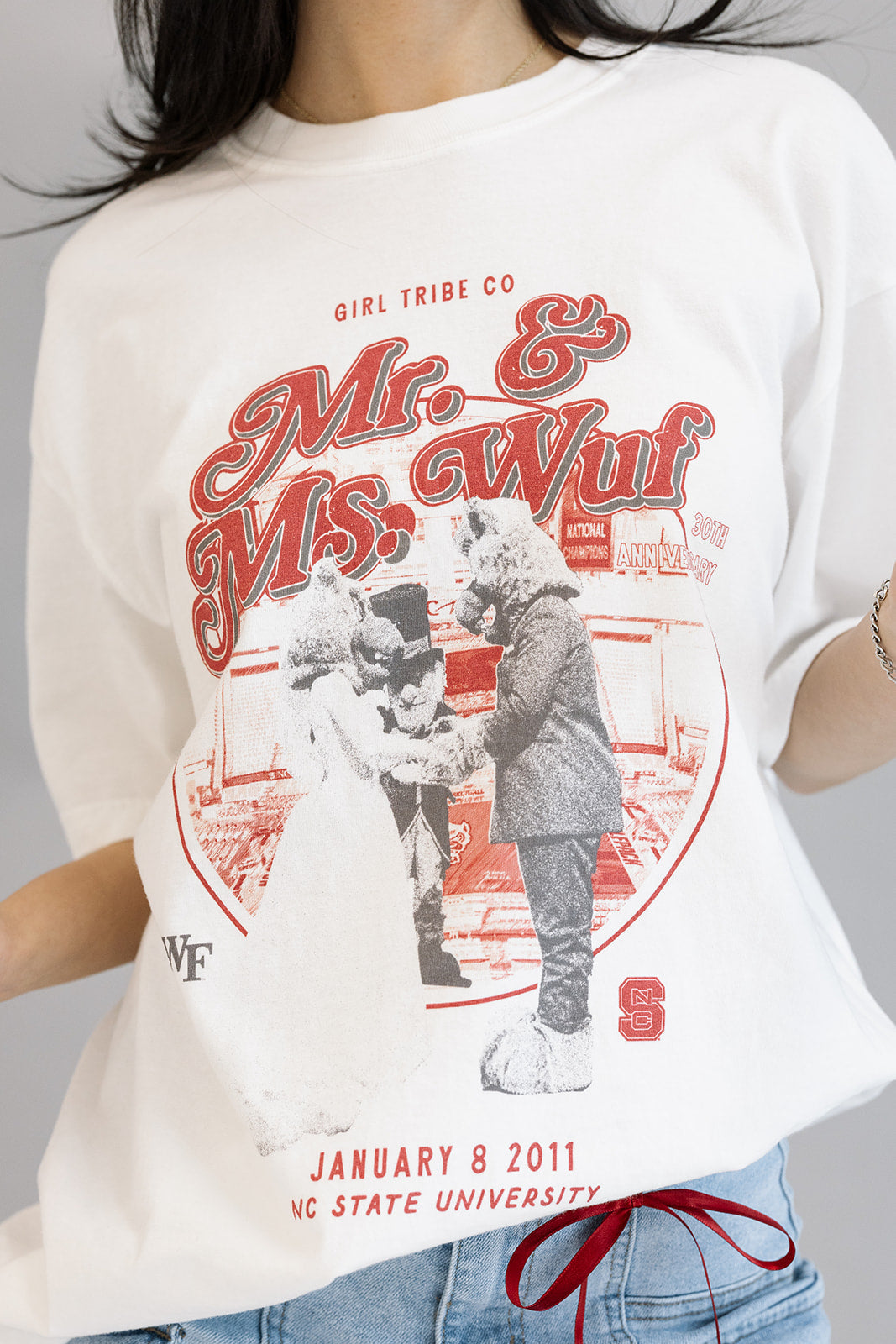 North Carolina State University: Mr and Ms Wuf Vow Renewal Tee