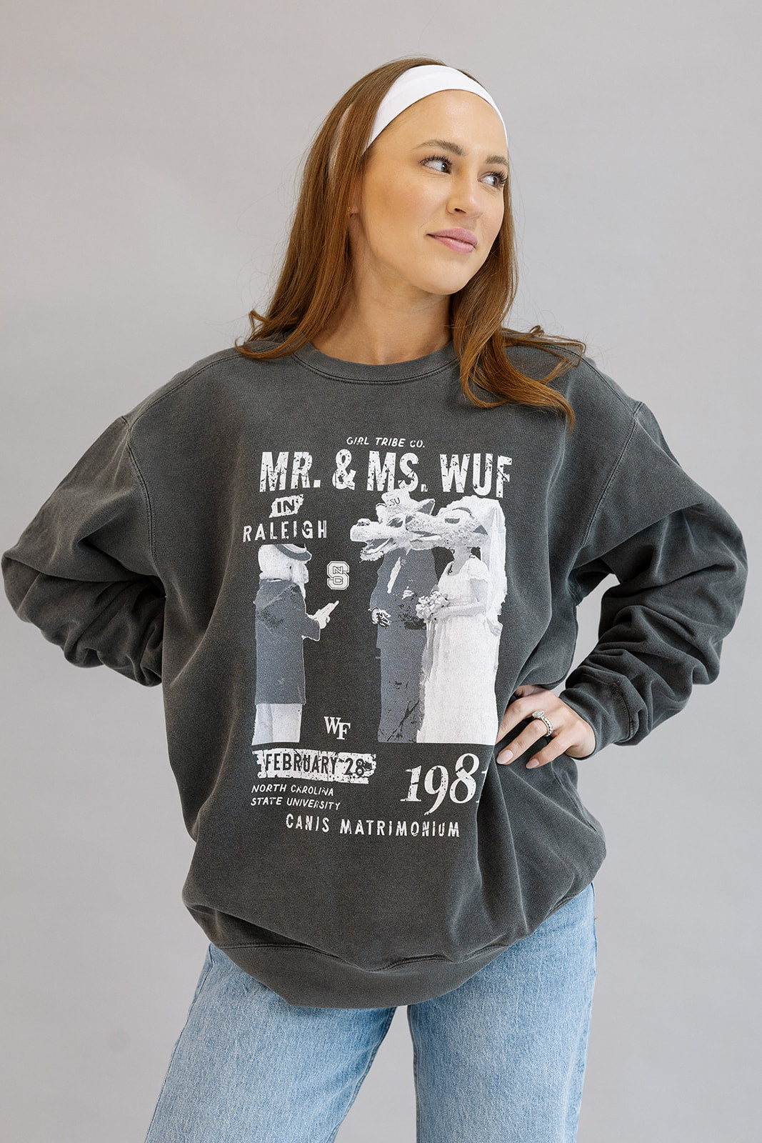 North Carolina State University: Wuf Wedding 1981 Sweatshirt
