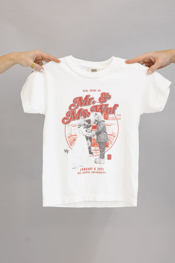 North Carolina State University: Youth Mr and Ms Wuf Vow Renewal Tee