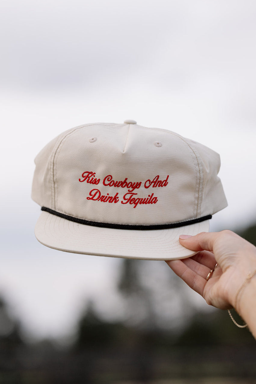 Kiss Cowboys and Drink Tequila Hat