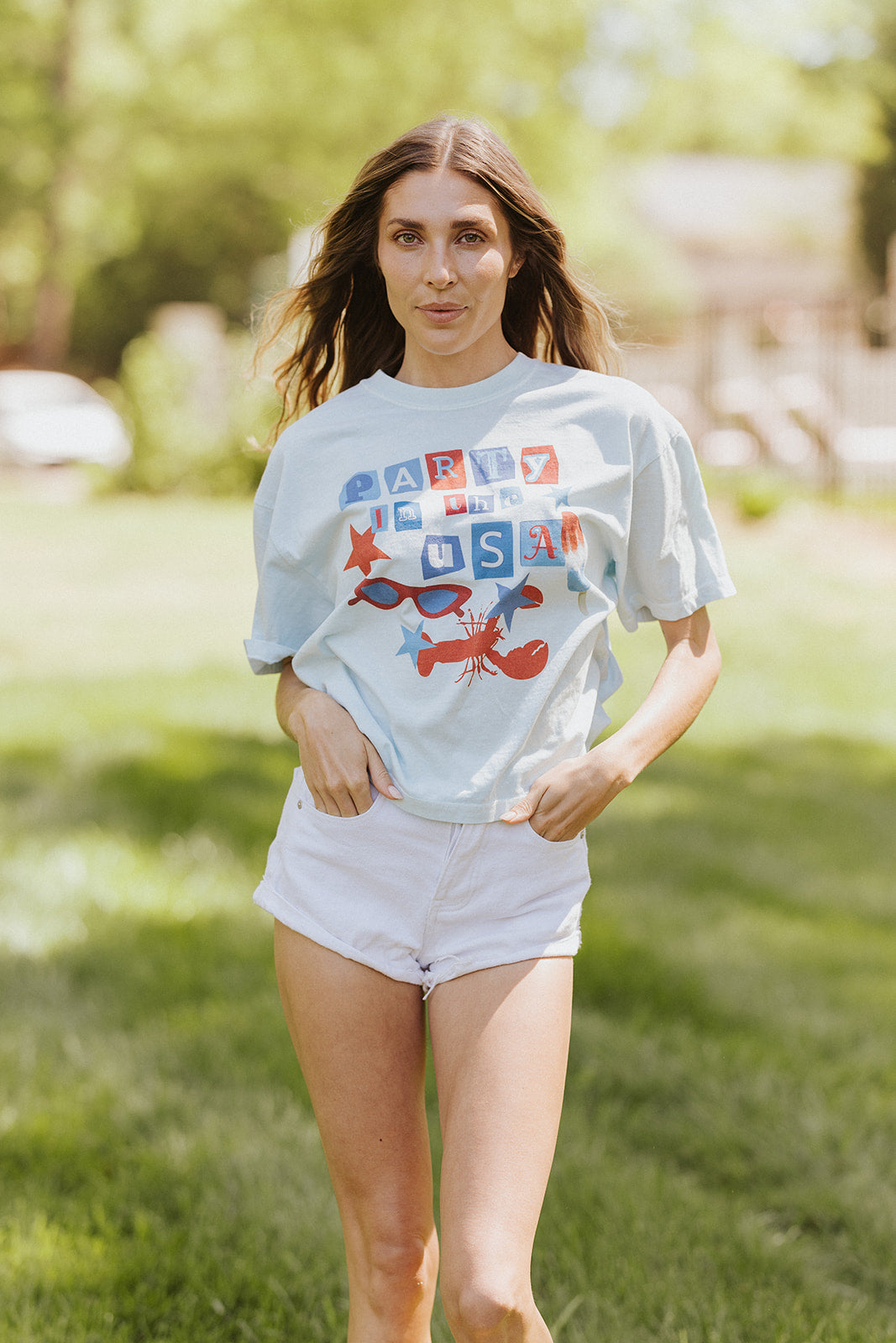 Party in the USA Collage Tee
