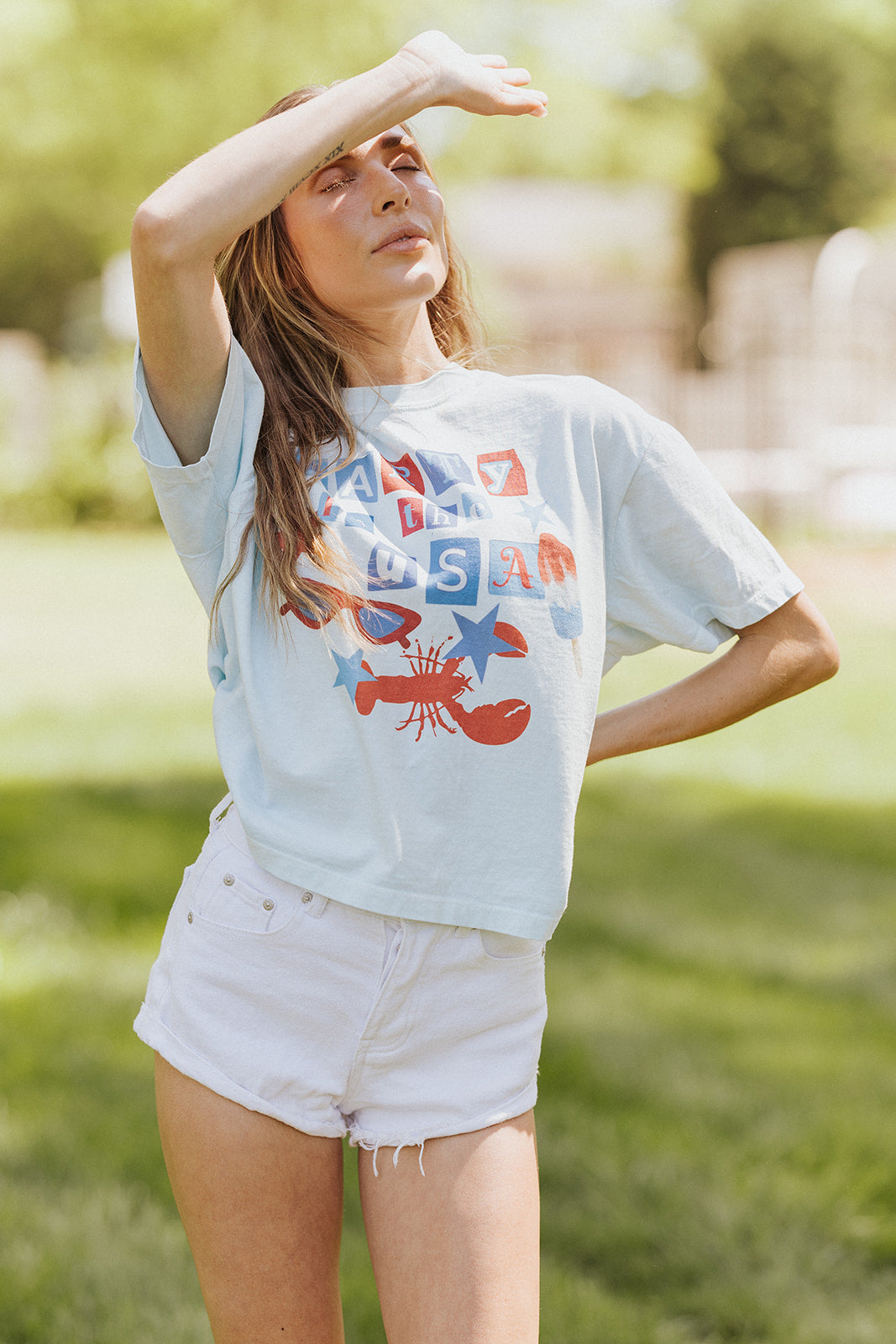 Party in the USA Collage Tee