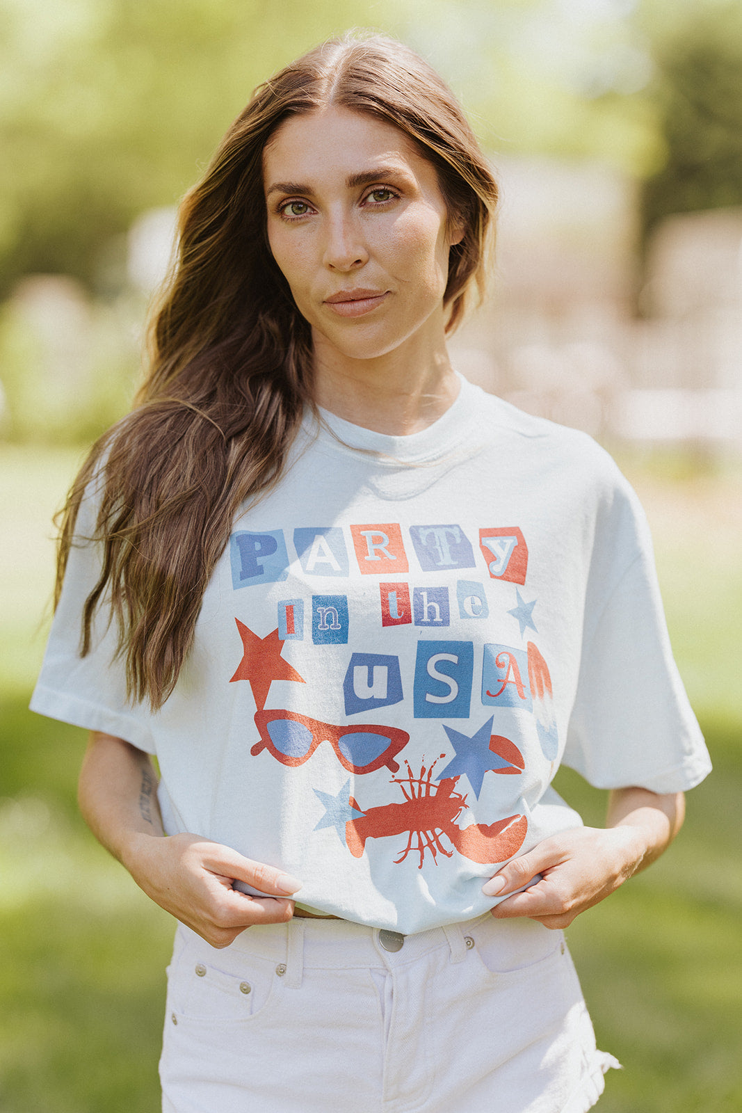 Party in the USA Collage Tee
