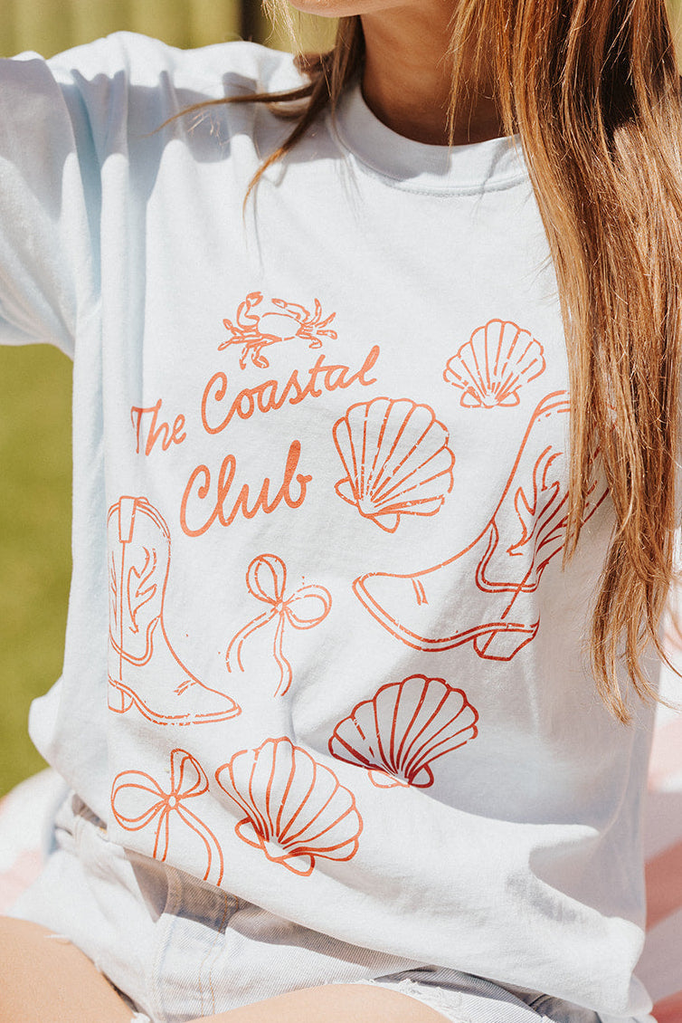 The Coastal Club Beach Tee Shirt