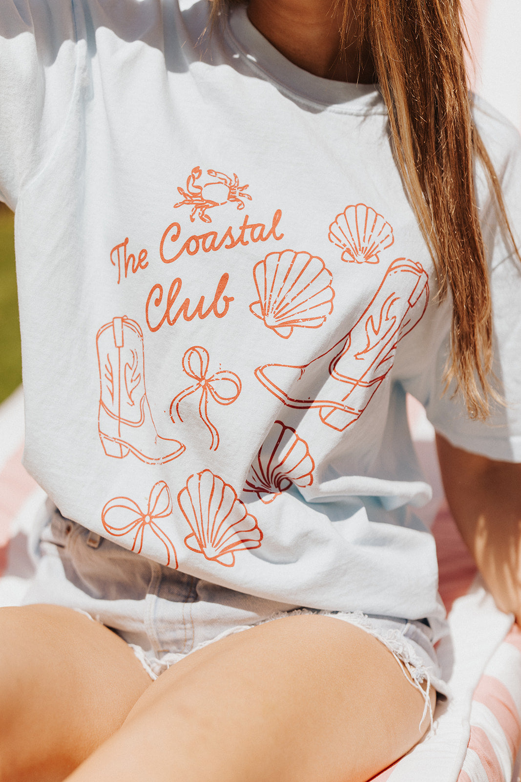 The Coastal Club Beach Tee Shirt