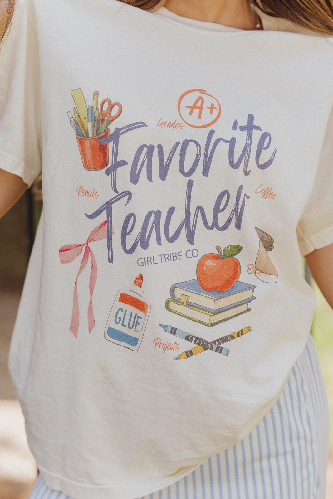 Favorite Teacher Icons T-Shirt