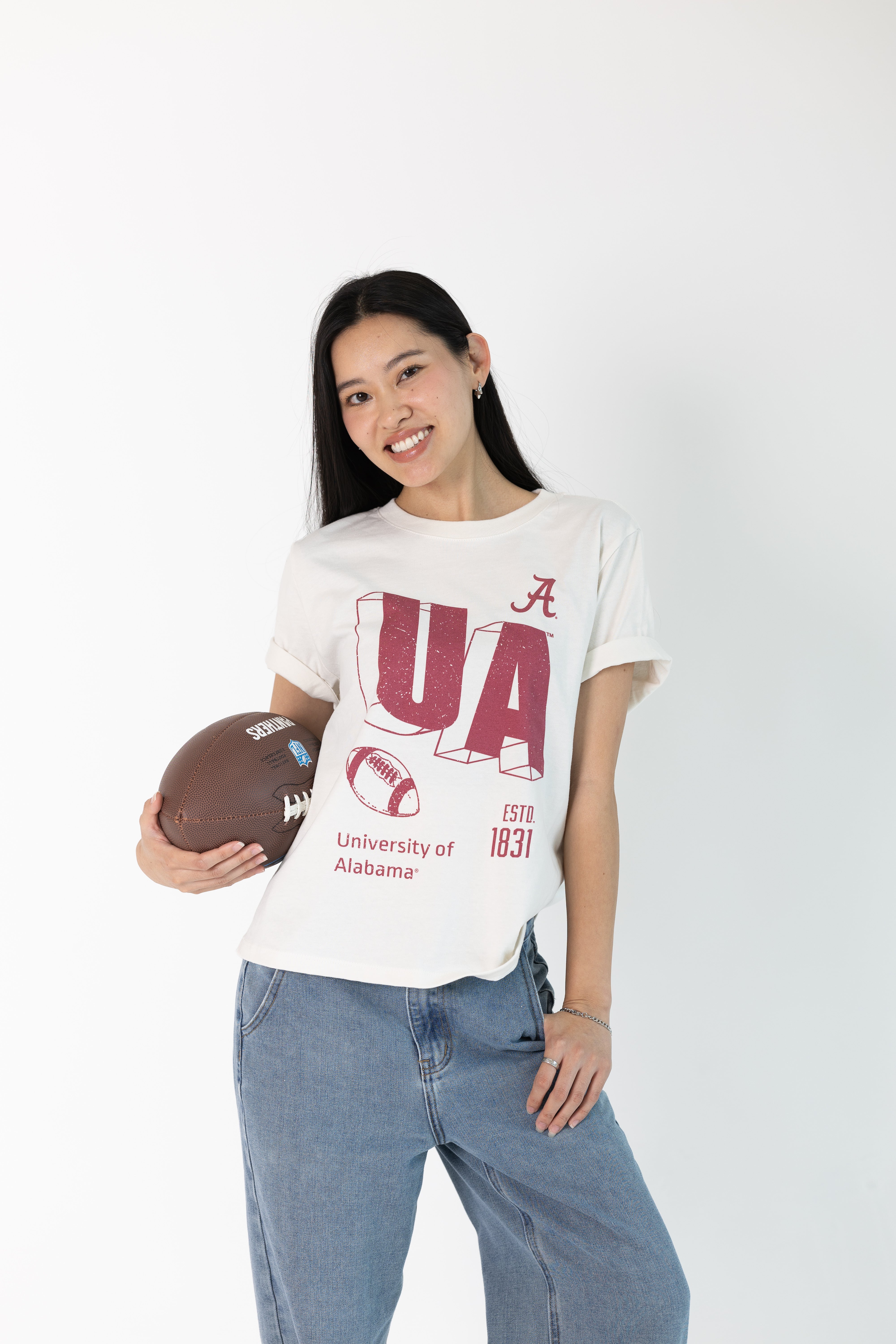 University of Alabama Campus Women's Crop Tee