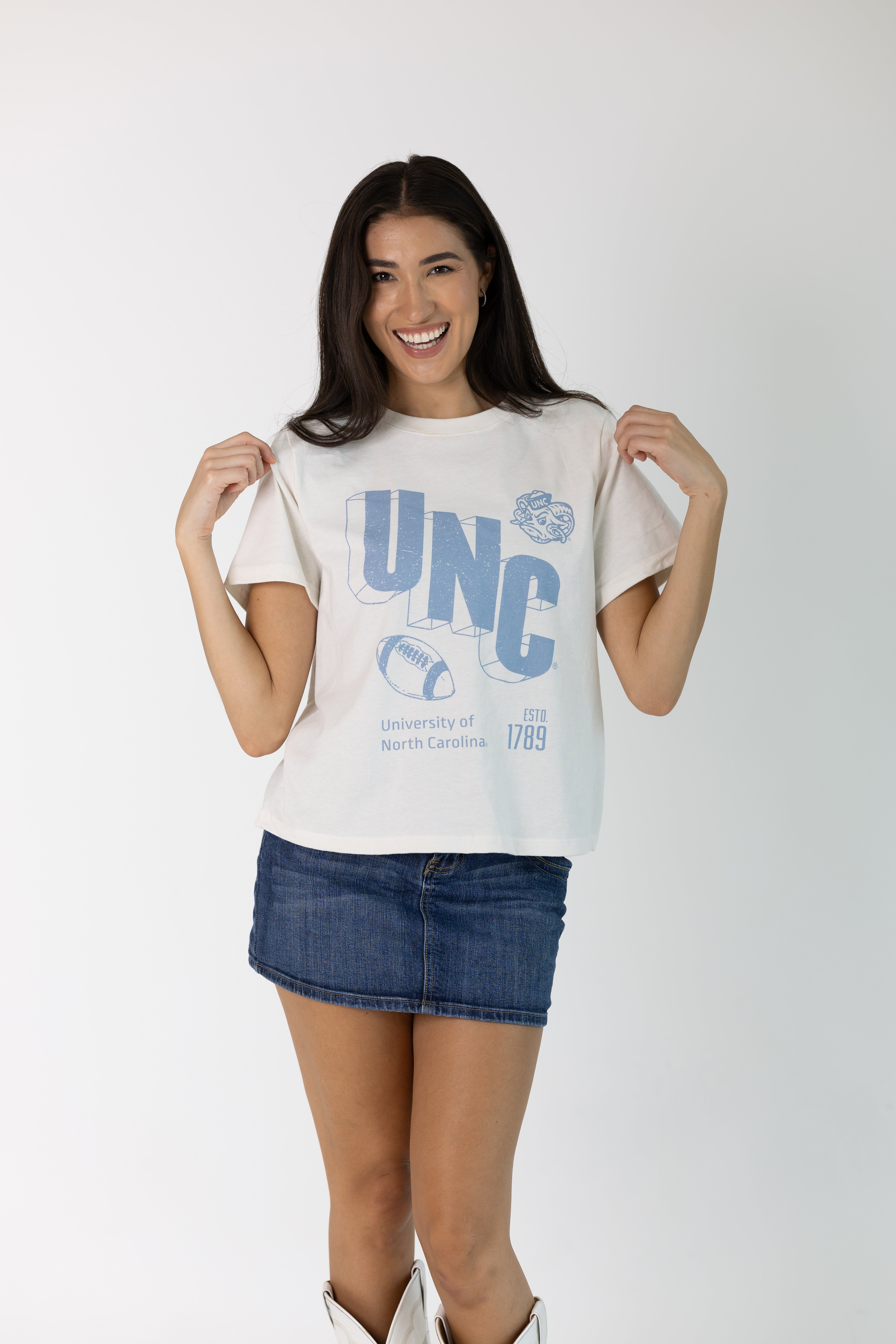 UNC Chapel Hill Vintage Womens Letter Tee
