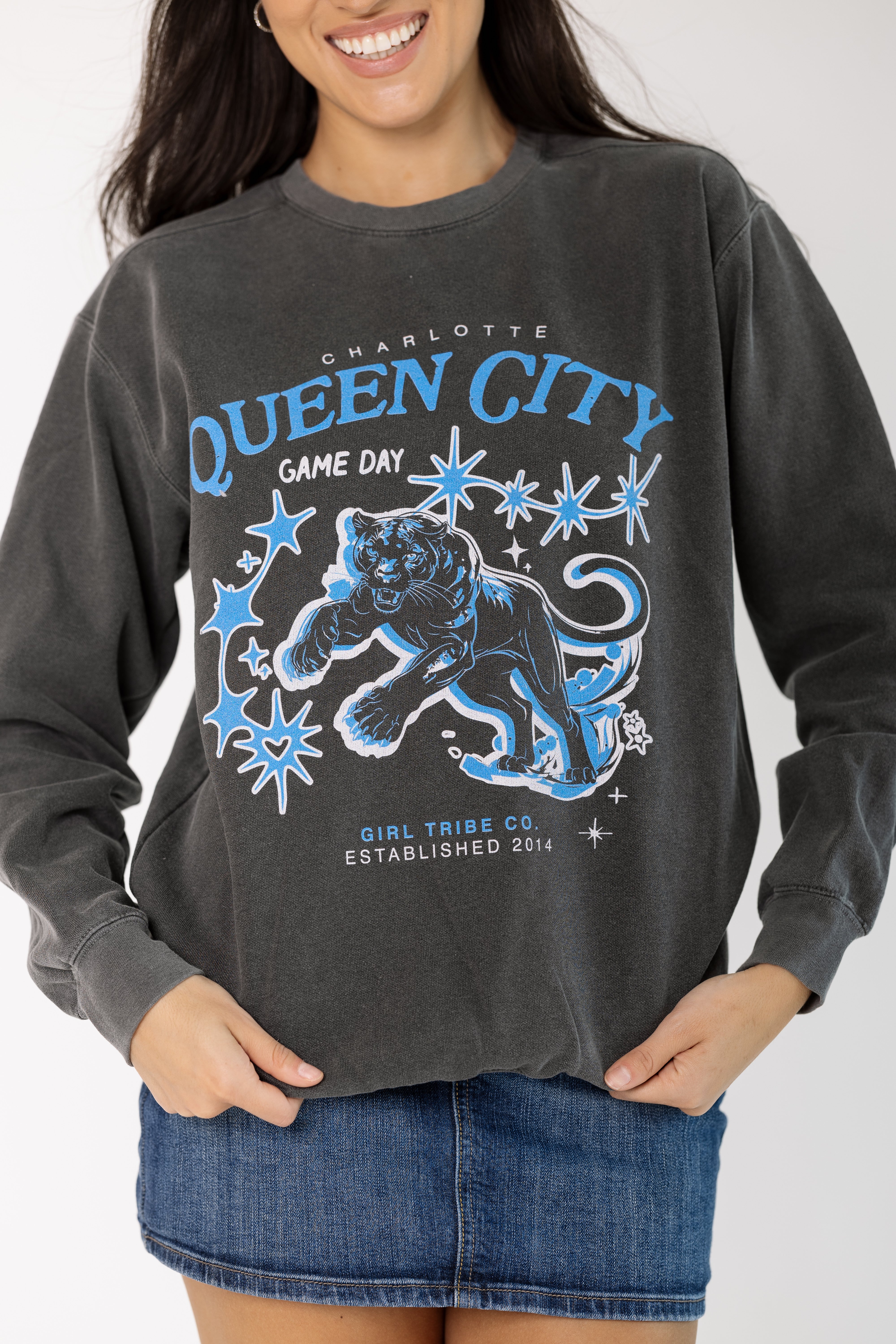 Queen City Game Day Pepper Sweatshirt