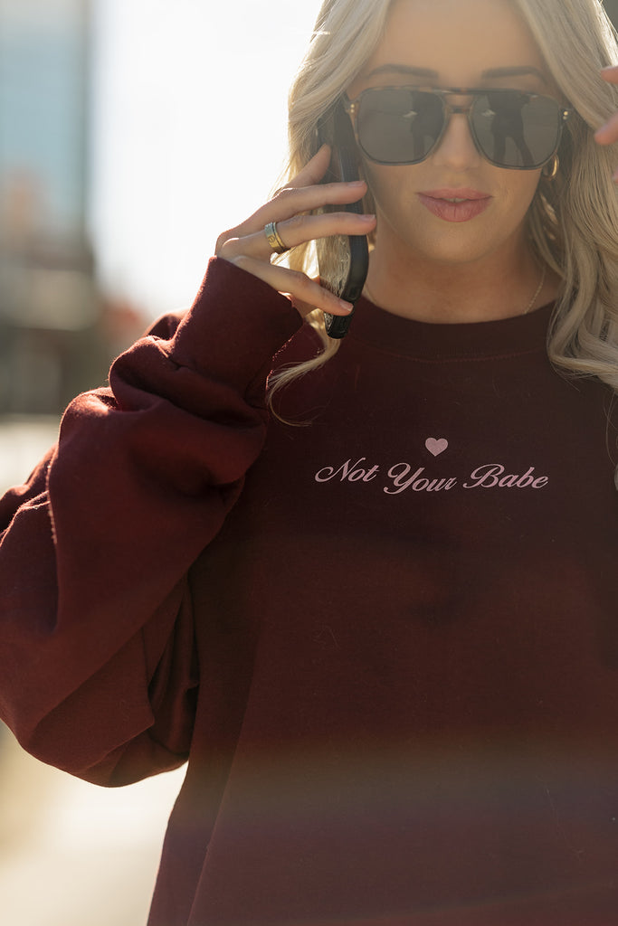 Texting Your Ex is Always a Bad Idea Sweatshirt - Girl Tribe Co. Besties Collection 