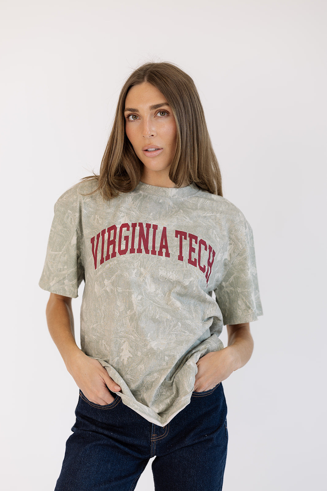 Virginia Tech Every Day Tee in Camo