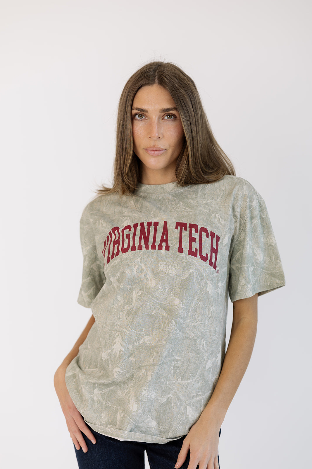 Virginia Tech Every Day Tee in Camo