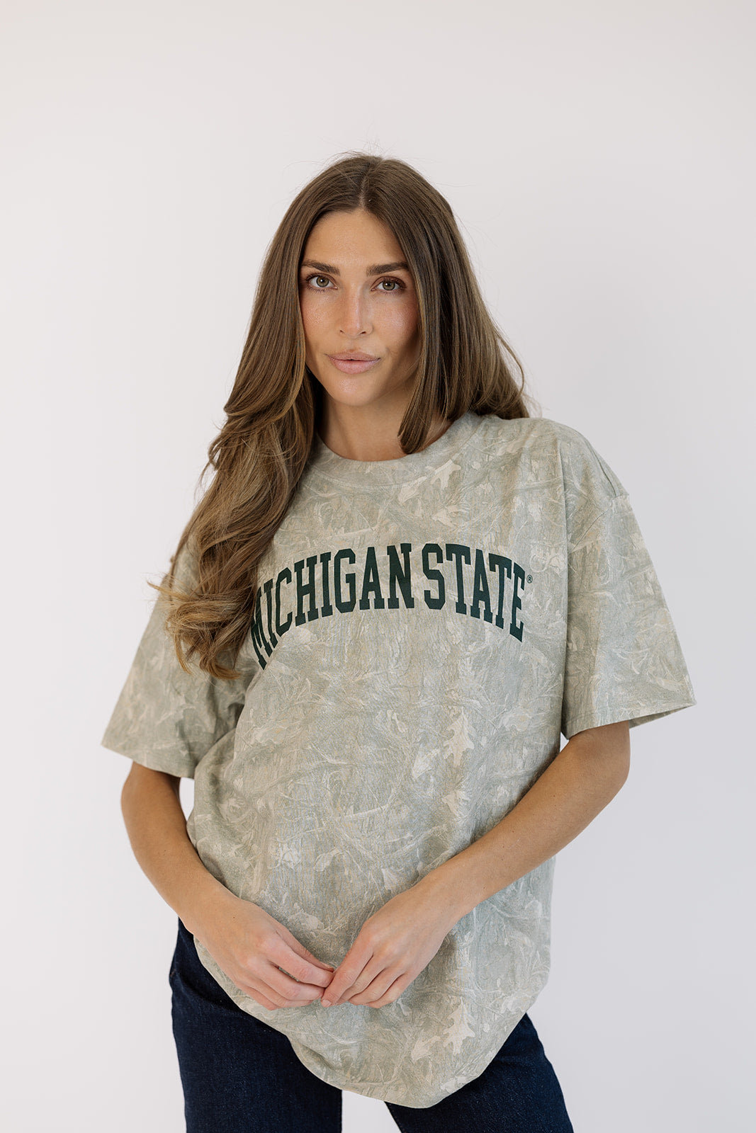 Michigan State Every Day Tee in Camo