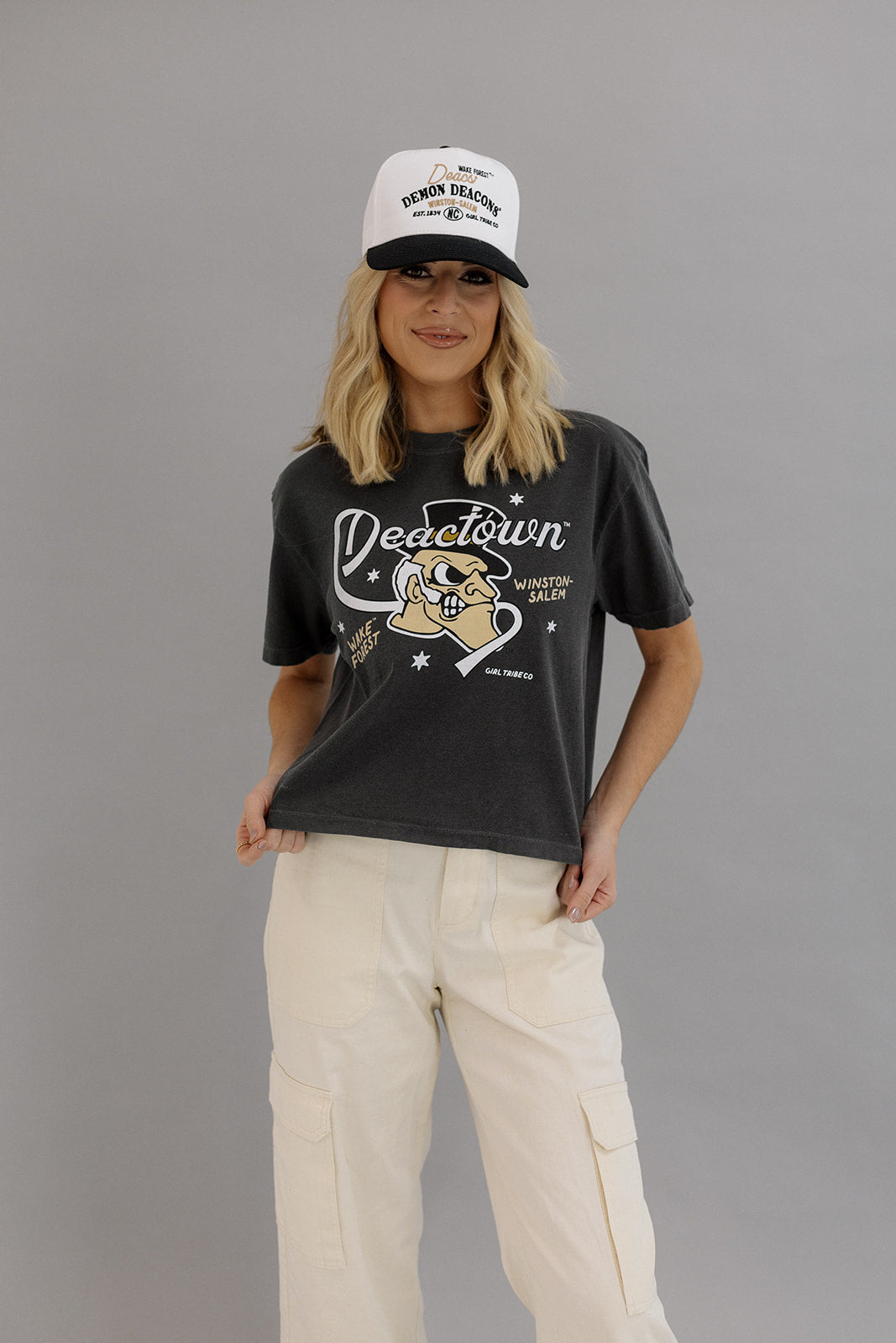 Wake Forest University: Vintage Demon Deacons Two Toned Hat