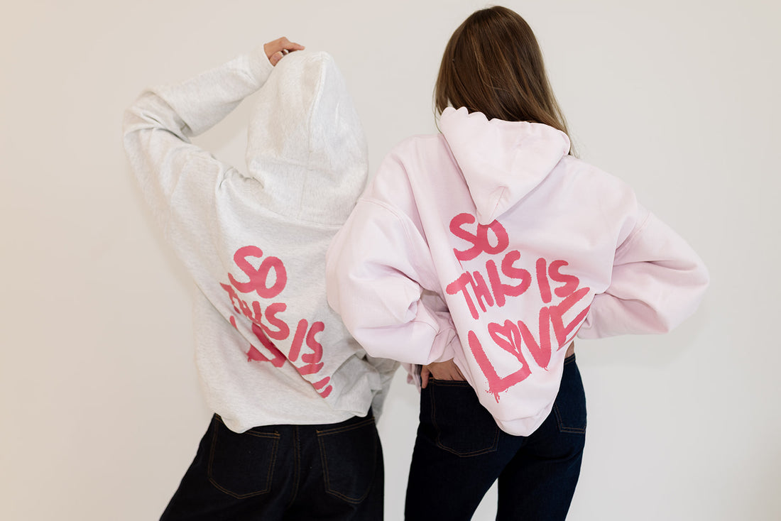 So This Is Love Pink Hoodie