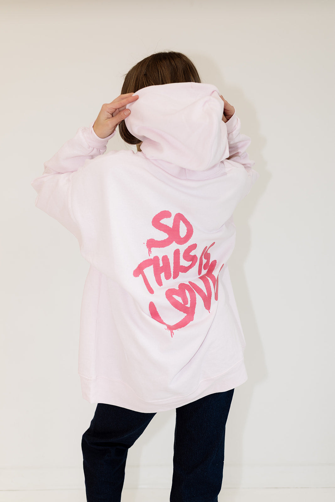 So This Is Love Pink Hoodie